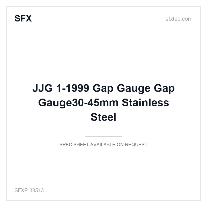 JJG 1-1999 Gap Gauge Gap Gauge30-45mm Stainless Steel