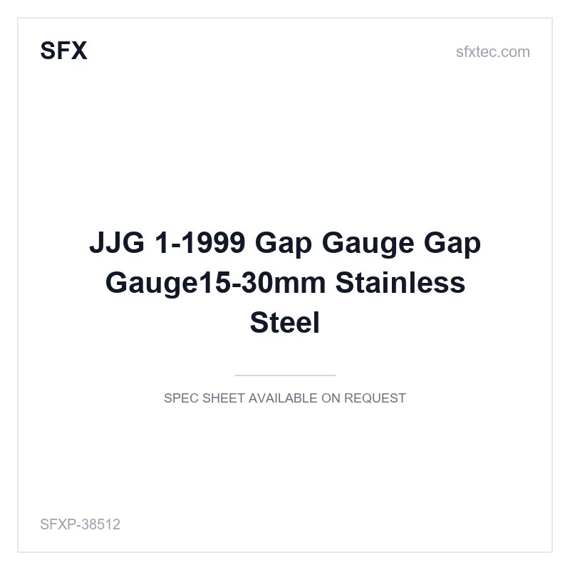 JJG 1-1999 Gap Gauge Gap Gauge15-30mm Stainless Steel