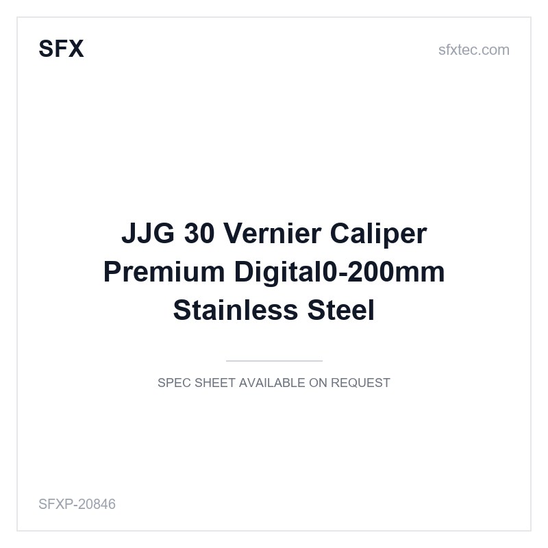 JJG 30 Vernier Caliper Premium Digital0-200mm Stainless Steel