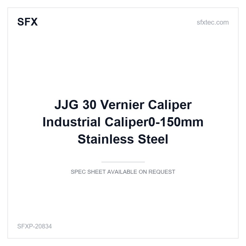 JJG 30 Vernier Caliper Industrial Caliper0-150mm Stainless Steel