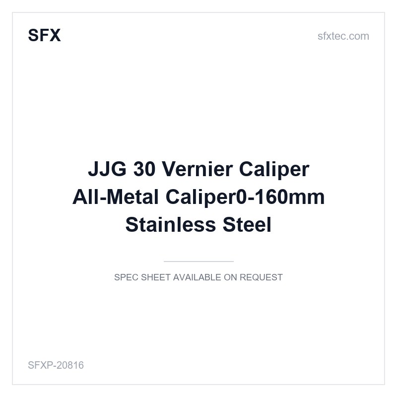 JJG 30 Vernier Caliper All-Metal Caliper0-160mm Stainless Steel