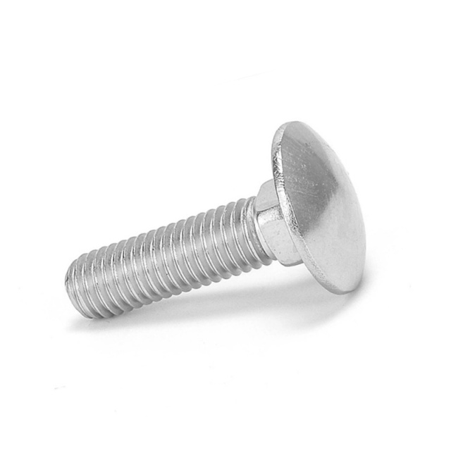 GB 12-76 Carriage Bolt M12x80 304 Stainless Steel