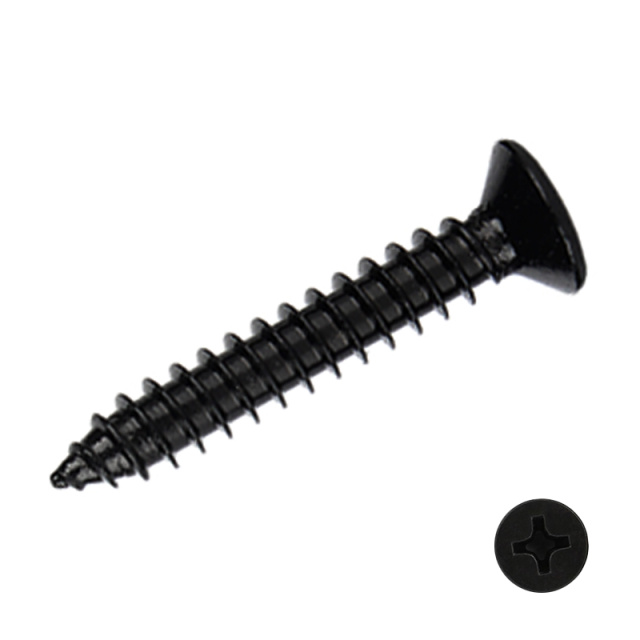 Cross Recess Countersunk Self-Tapping Screw (Cross Tip) M1.2x8 1010 Carbon Steel