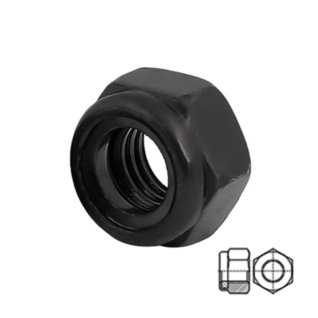 DIN 985 Lock Nut M2 Q195 Carbon Steel