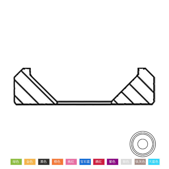 Countersunk Washer (Aluminium Alloy) M2 Aluminium Alloy