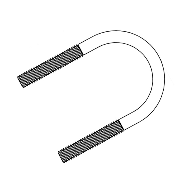 U-Bolt M10 Carbon Steel
