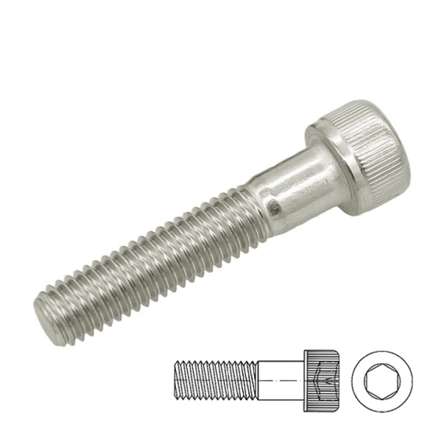 DIN 912 Socket Head Cap Screw M3x55 40Cr Alloy Steel