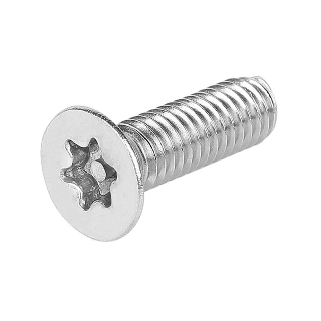 Torx Countersunk Screw with Pin M6x60 304 Stainless Steel