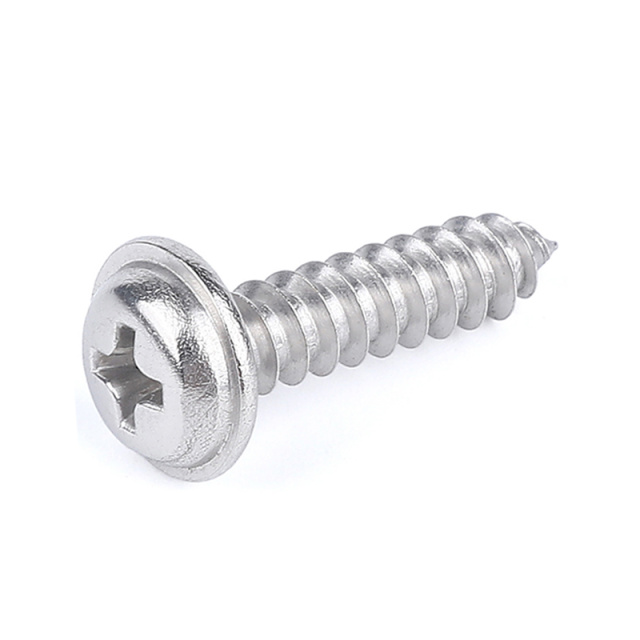 Pan Head Washer Self-Tapping Screw (PWA) M2.6x16 304 Stainless Steel