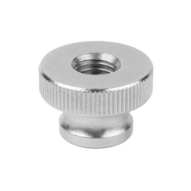 GB 806 Knurled High Nut M10 304 Stainless Steel