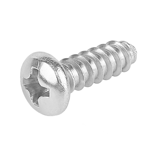 Cross Recess Pan Head Self-Tapping Screw Flat Tail M5x35 304 Stainless Steel