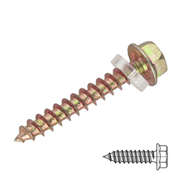Hex Washer Head Self-Drilling Screw M5.2x100 1022 Carbon Steel
