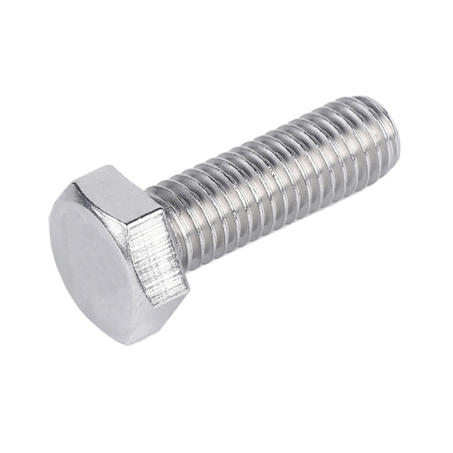 DIN 933 Hex Head Bolt Full Thread M8x60 316 Stainless Steel