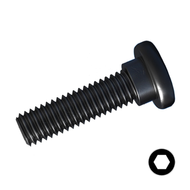 Shoulder Socket Screw M2.5x5 SCM435 Alloy Steel