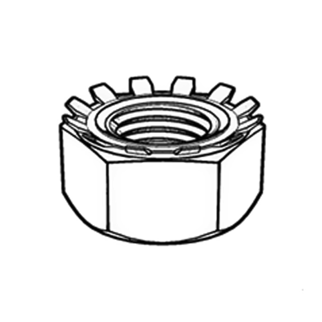 Type K Nut M3 1006A Carbon Steel
