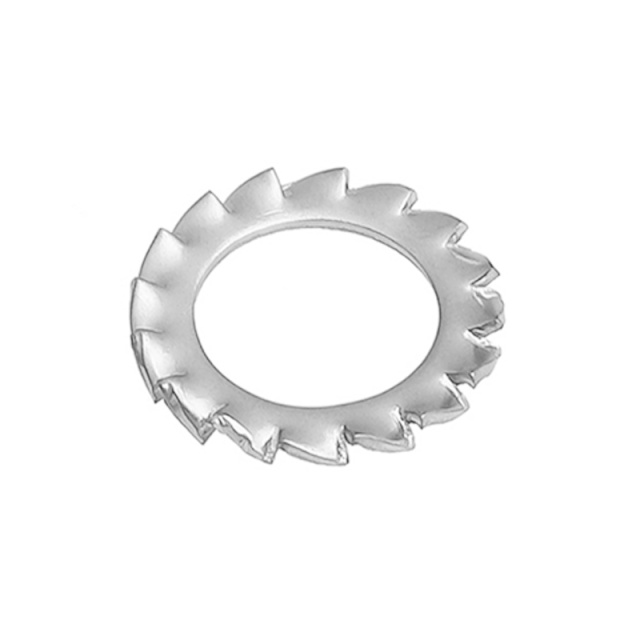 GB 862.2 External Serrated Lock Washer M20 316 Stainless Steel