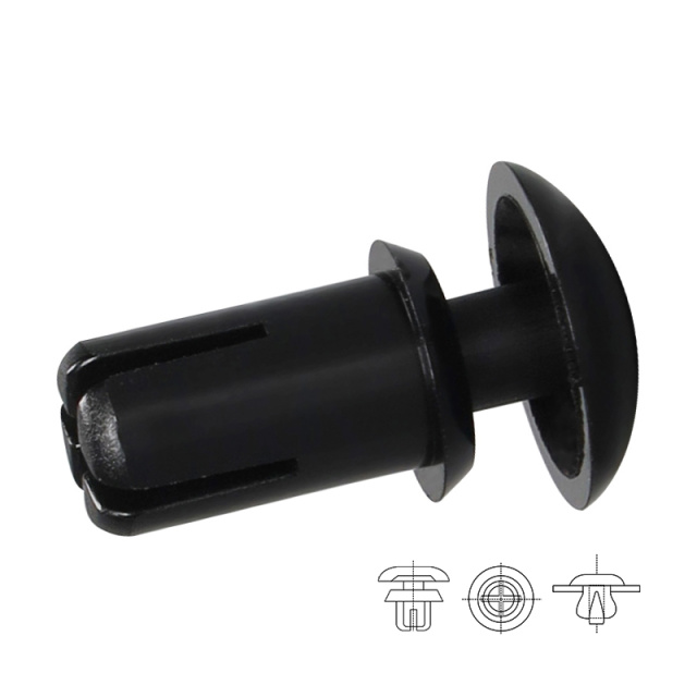 Nylon Rivet R3545 PA66 Nylon