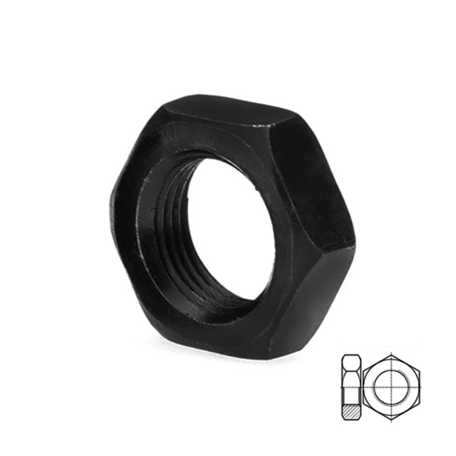 GB 6173 Hex Thin Nut M20 35K Carbon Steel