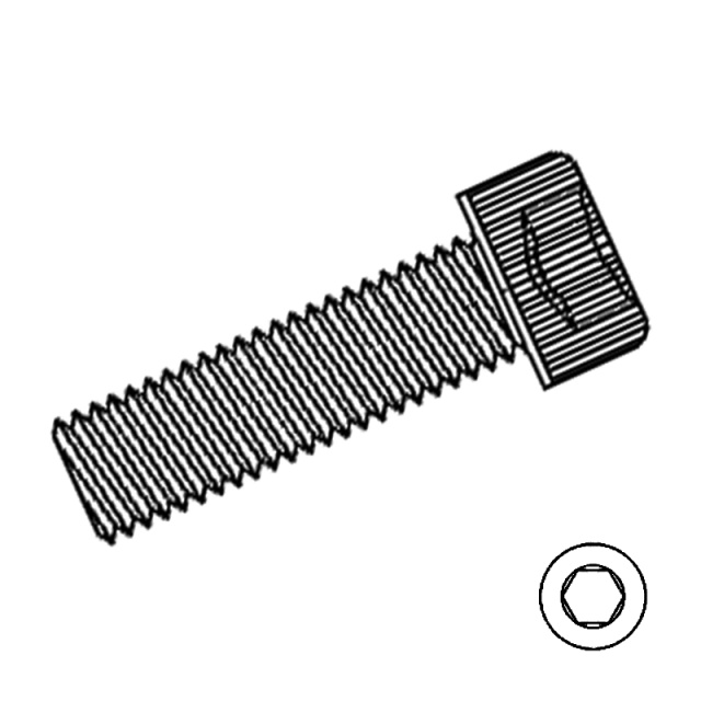 DIN 912 Socket Head Cap Screw M10x65 316 Stainless Steel