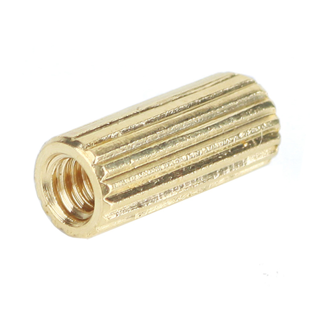 Round Standoff (Double End) M2x3 H58 Brass