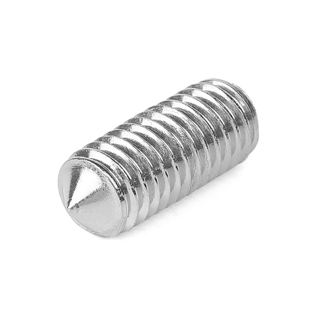 DIN 914 Socket Set Screw Cone Point M10x50 304 Stainless Steel