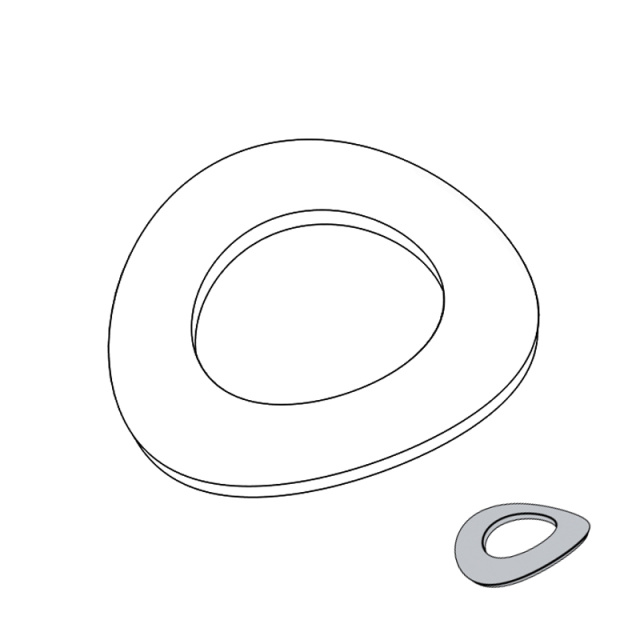 DIN 137A Saddle Spring Washer 304 Stainless Steel
