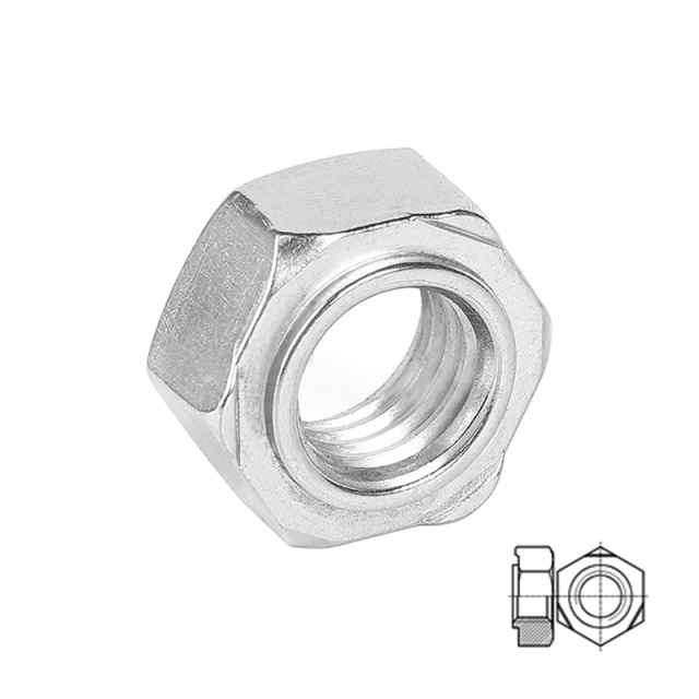 DIN 929 Weld Hex Nut M3 304 Stainless Steel