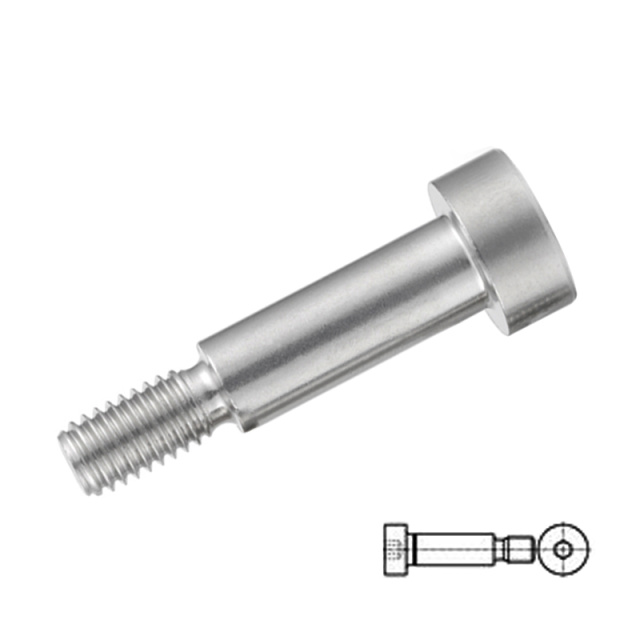 Socket Head Shoulder Screw Φ10-M8x10 304 Stainless Steel