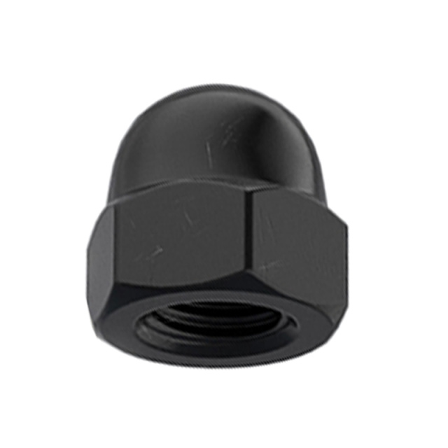 DIN 1587 Hex Cap Nut (One Piece) M14 PA66 Nylon