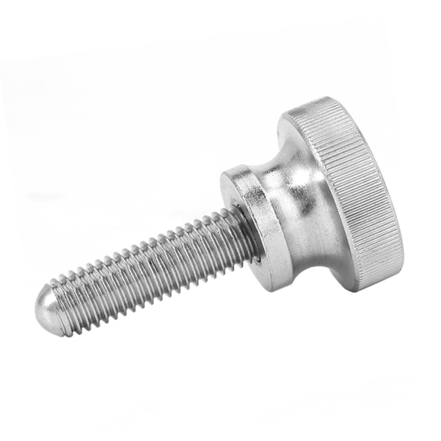 GB 834 Knurled High Head Screw M2x3 303 Stainless Steel