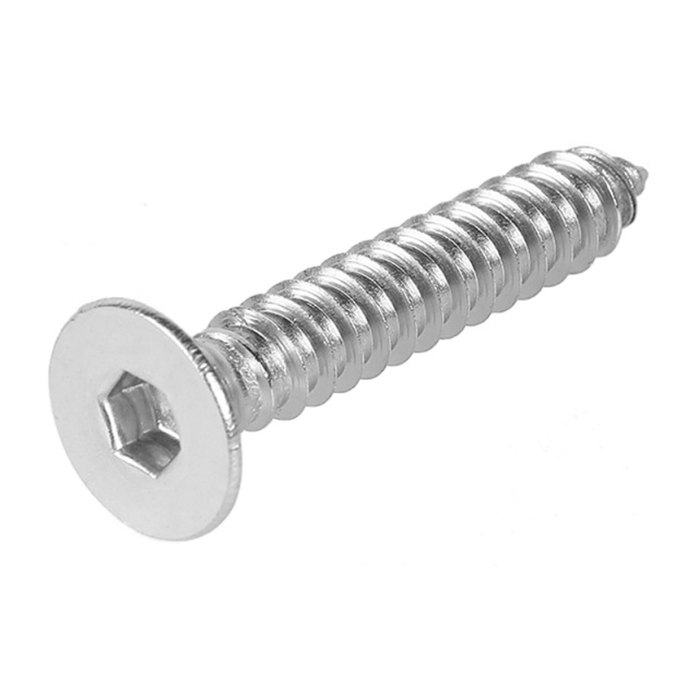 Socket Countersunk Self-Tapping Screw KCA M2x6 304 Stainless Steel