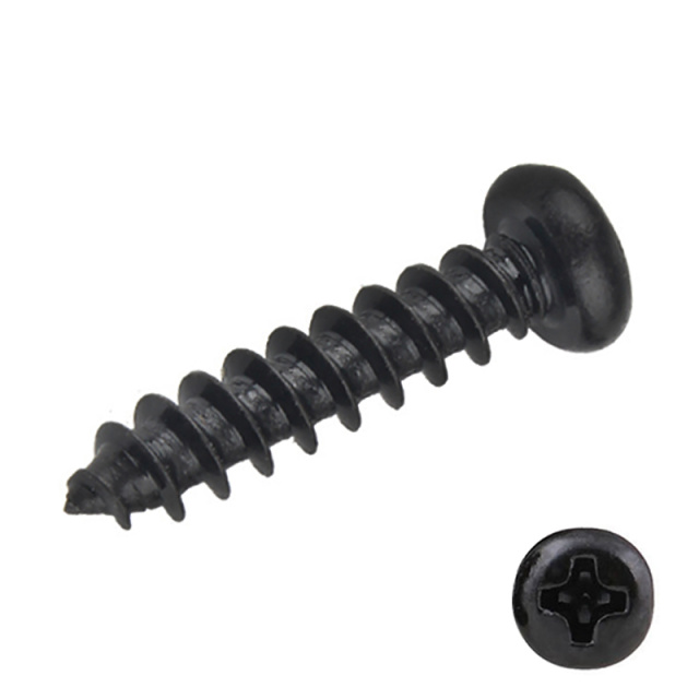 Cross Recess Pan Head Self-Tapping Screw ST1.7x3 1010 Carbon Steel
