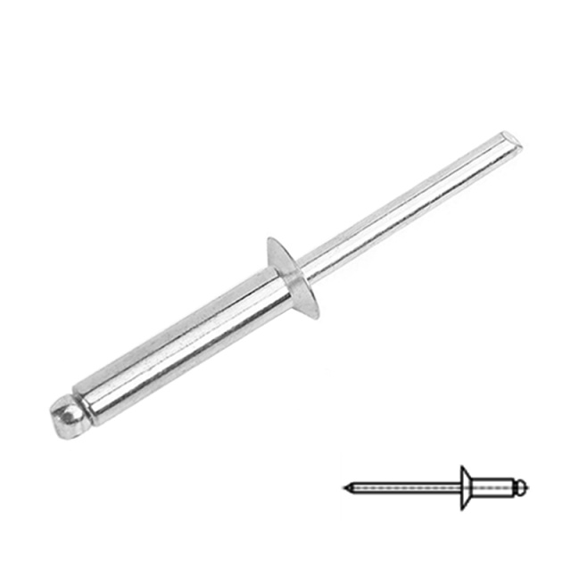 GB 12617 Open End Countersunk Blind Rivet M2.4x10 304 Stainless Steel