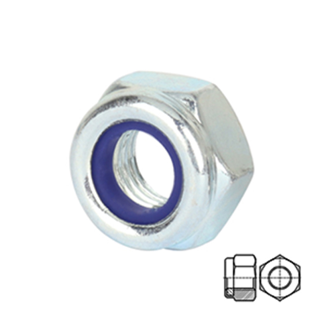 DIN 985 Lock Nut M2 Q195 Carbon Steel
