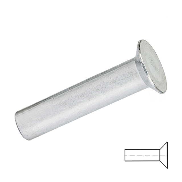 GB 869 Countersunk Rivet M8x50 A00 Aluminium