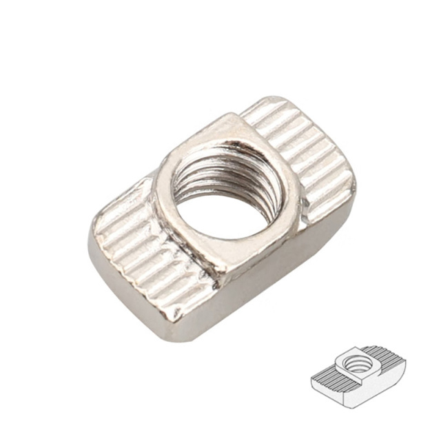 T Nut 20 Series M5 Q235 Carbon Steel