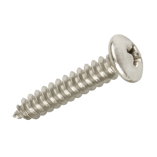 Cross Recess Pan Head Self-Tapping Screw ST1.7x3 1010 Carbon Steel