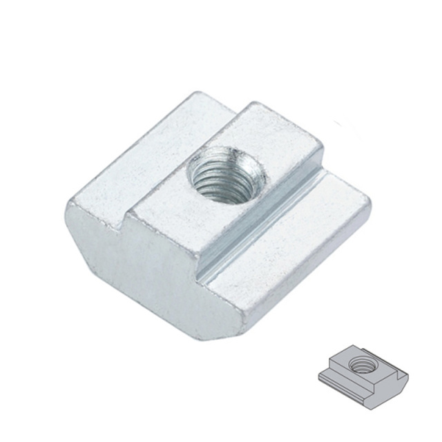 Slide Nut 20 Series M6 Q235 Carbon Steel