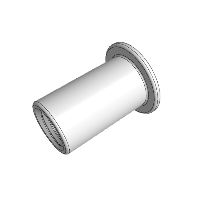 Flat Head Plain Rivet Nut M3 ML08AL Carbon Steel