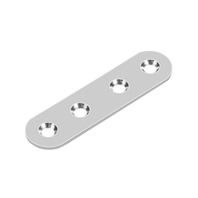 Corner Brace (Straight) 80x17x3.0 201 Stainless Steel