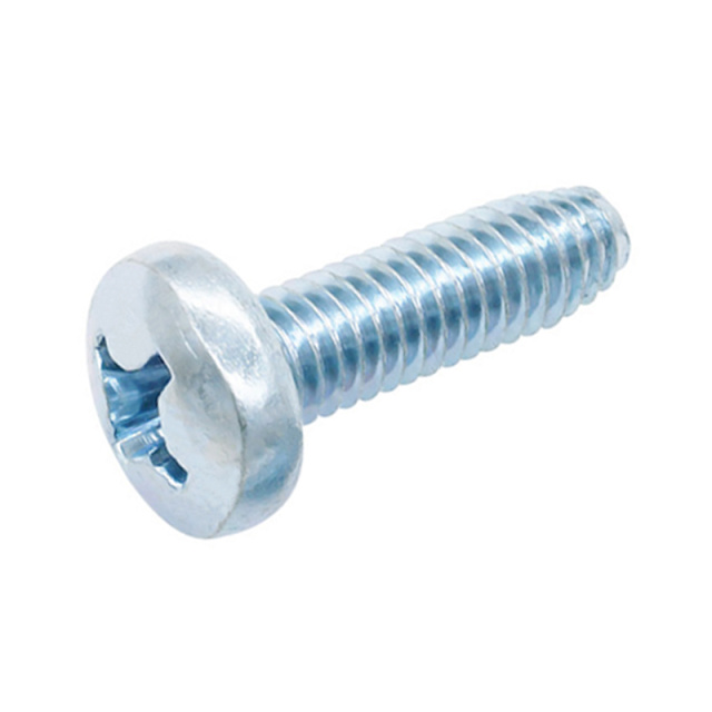 Cross Recess Pan Head Thread Forming Screw Full Thread M6x40 1022A Carbon Steel
