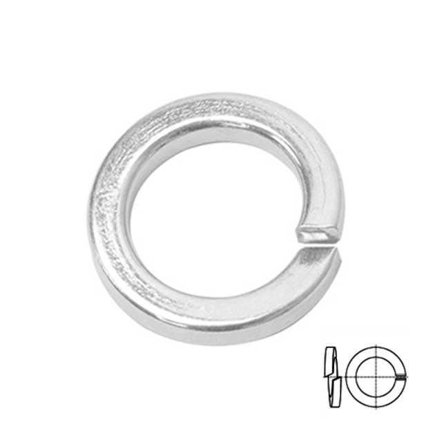 GB 93 Spring Washer M3.5 65Mn Spring Steel