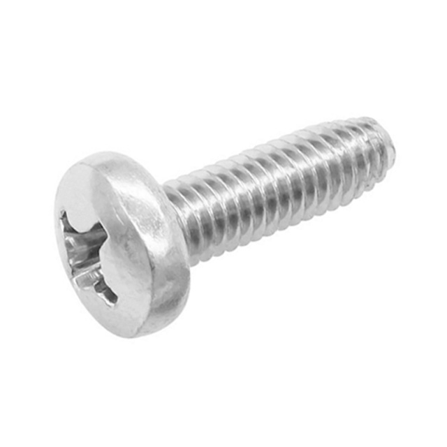 Cross Recess Pan Head Thread Forming Screw Full Thread M3x5 410 Stainless Steel