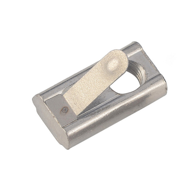 Spring Plate Nut 40 Series M4 Q235 Carbon Steel