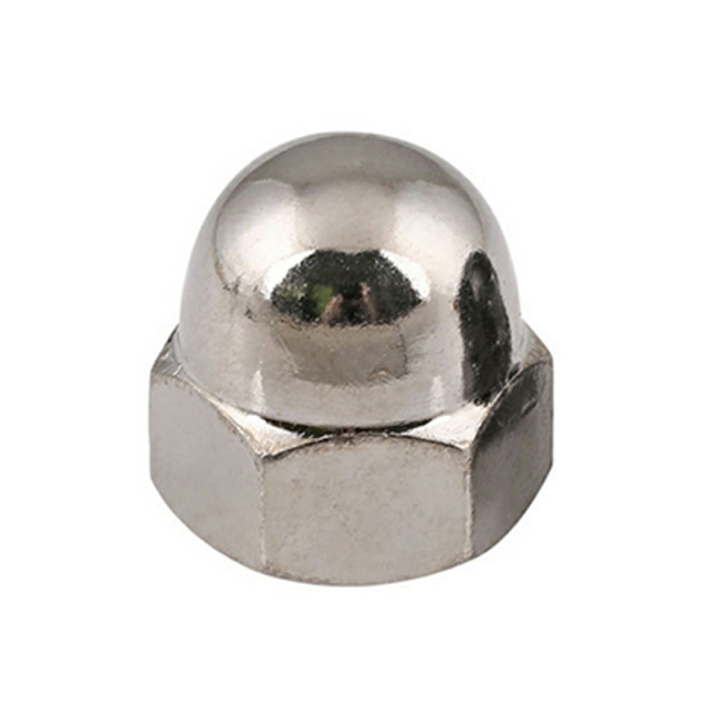 DIN 1587 Hex Cap Nut (One Piece) M12 ML08AL Carbon Steel