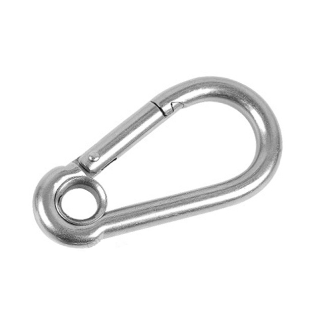 Spring Hook (With Eye) M14x180 304 Stainless Steel