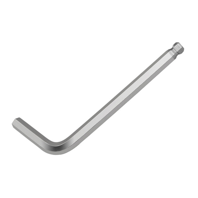 Long Ball End Hex Key 3/8 CR-V Chrome Vanadium Steel