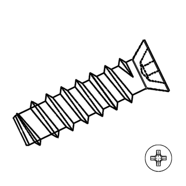 Computer Fan Screw (KB) M5x8 304 Stainless Steel