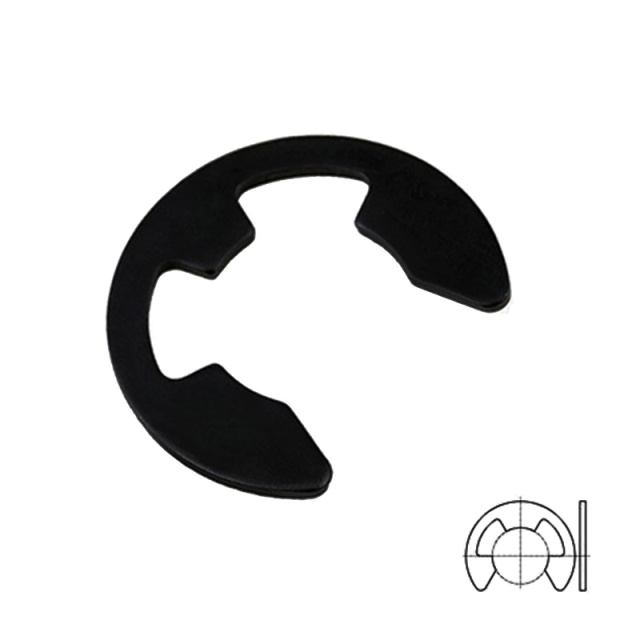 GB 896 Open Circlip Φ4 65Mn Spring Steel