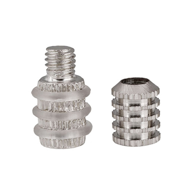 Shelf Support Peg (Knurled) 8x24 (Pin + Nut) Unspecified